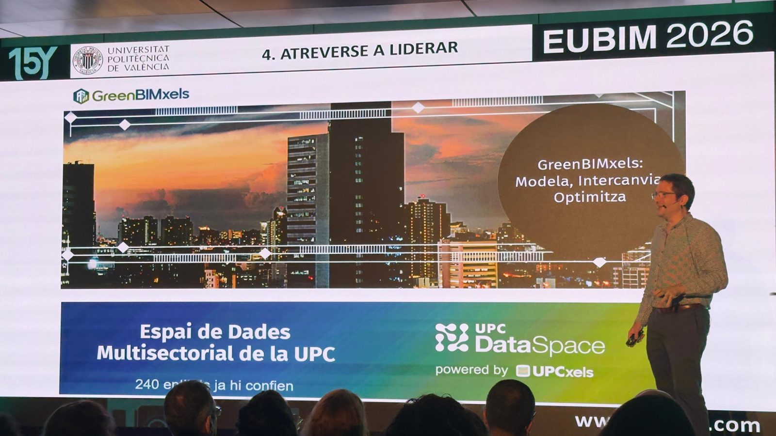 Presentació de GreenBIMxels a l'EUBIM 2026